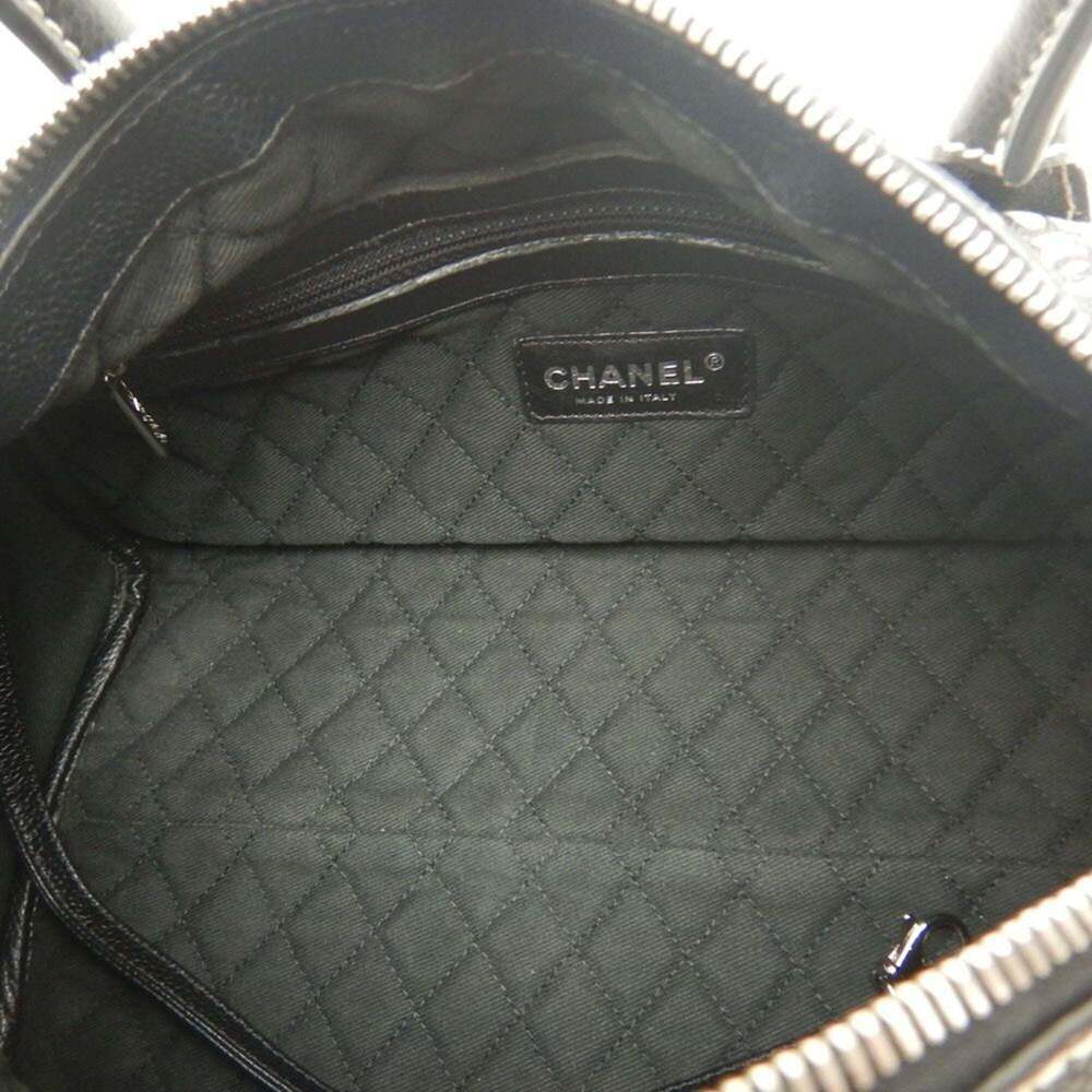 CHANEL Black Caviar Leather Pouch - Picture 8 of 10